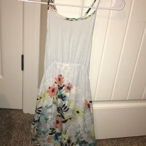 O’Neill blue flower kids dress size medium